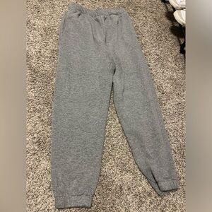 basic grey sweatpants
